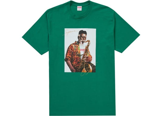 SUPREME PHARAOH SANDERS TEE GREEN