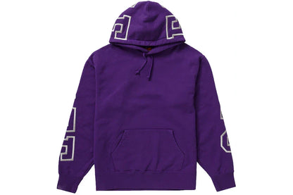 SUPREME STATE HOODIE PURPLE