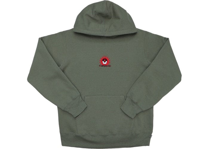 SUPREME VAMPIRE HOODED SWEATSHIRT OLIVE