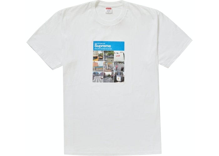 SUPREME VERIFY TEE WHITE FW20