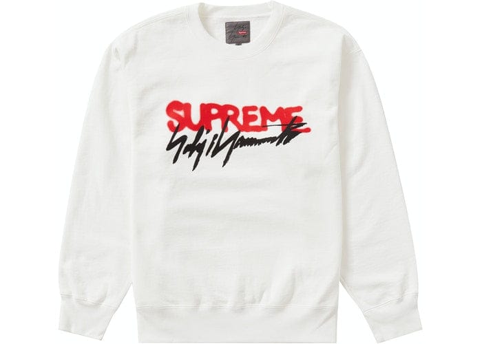 SUPREME YOHJI YAMAMOTO CREWNECK WHITE