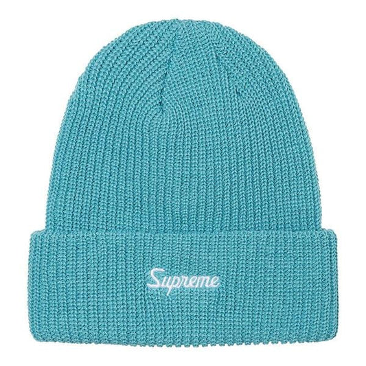 SUPREME LOOSE GAUGE BEANIE SLATE