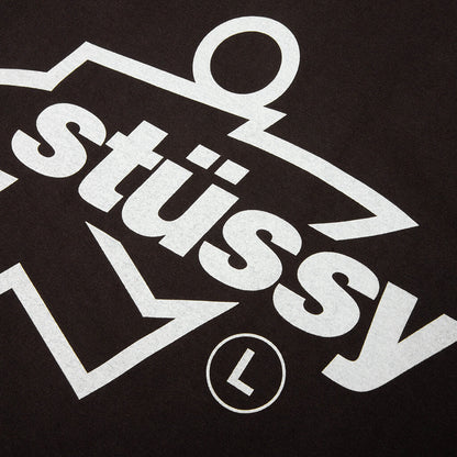 Surf Size Pigment Dyed Tee - Faded Black