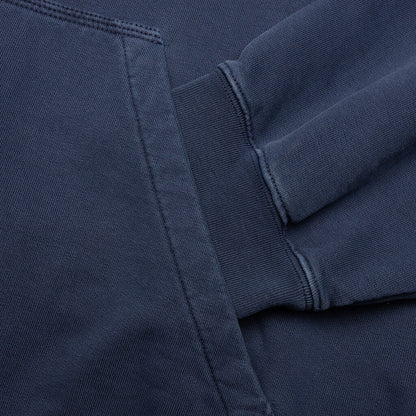 Zip-Up Sweat Hoodie - Vintage Blue