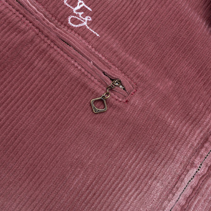 Synanon Cord Work Jacket - Burgundy