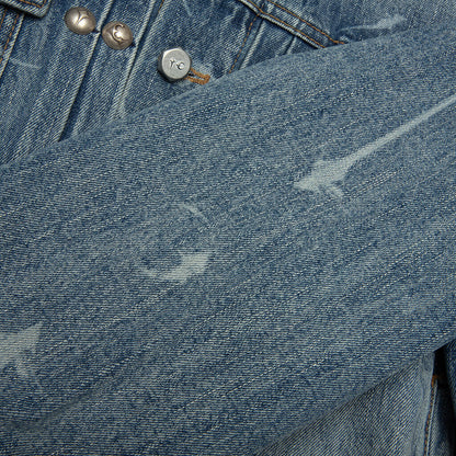 TC Spine Laser Denim Jacket - Blue