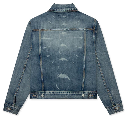 TC Spine Laser Denim Jacket - Blue