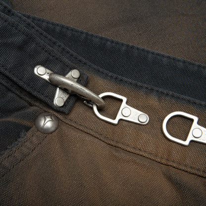TC Two Tone Washed Pants - Rust Black