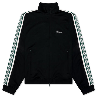 Taped Track Jacket - Jet Black
