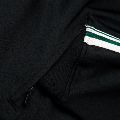 Taped Track Jacket - Jet Black