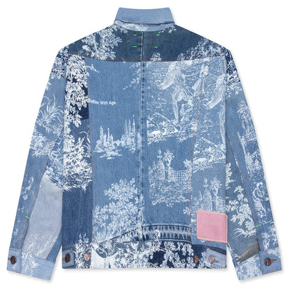 Teresa Reconstructed Trucker Jacket - Indigo