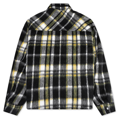 Textured Overshirt - Jet Black