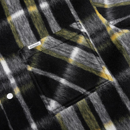 Textured Overshirt - Jet Black