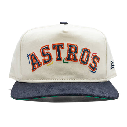 The Golfer Snapback Team Scribble - Houston Astros