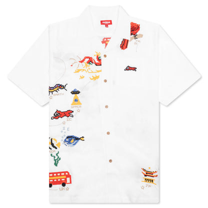 The Traveler S/S Woven - White