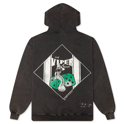 Represent x The Viper Room Dice Hoodie - Vintage Grey