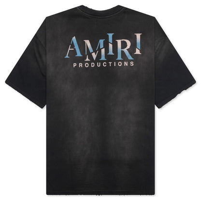 Theatre Masks Oversized Tee - Black