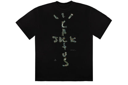 TRAVIS SCOTT MOTHERBOARD LOGO III T-SHIRT BLACK
