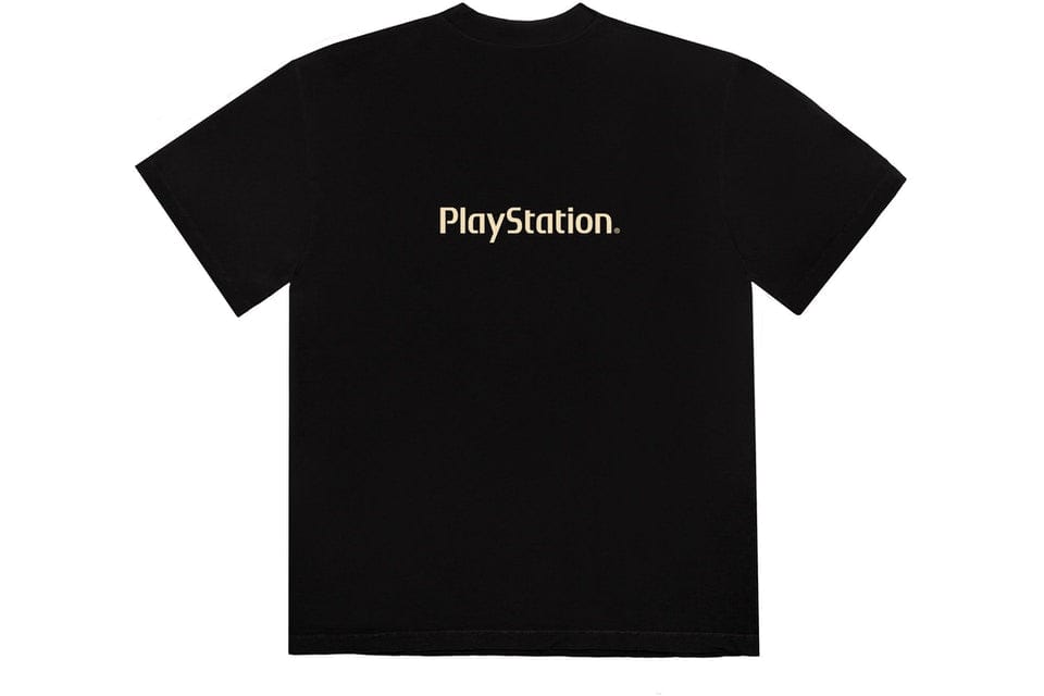 TRAVIS SCOTT MOTHERBOARD LOGO III T-SHIRT BLACK