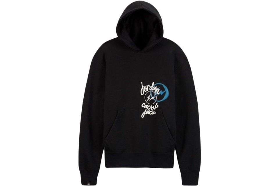 TRAVIS SCOTT X JORDAN X FRAGMENT HOODIE BLACK