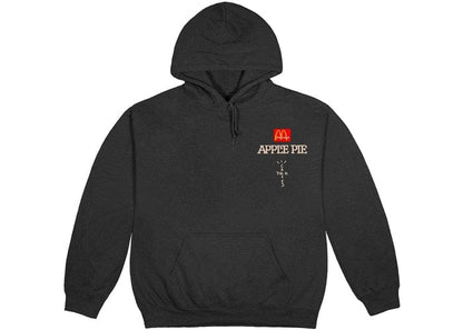 TRAVIS SCOTT X MCDONALD'S APPLE PIE HOODIE BLACK