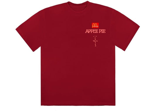 TRAVIS SCOTT X MCDONALD'S APPLE PIE T-SHIRT RED