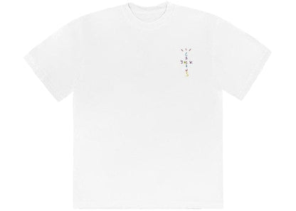 TRAVIS SCOTT X MCDONALD'S CJ SMILE T-SHIRT WHITE