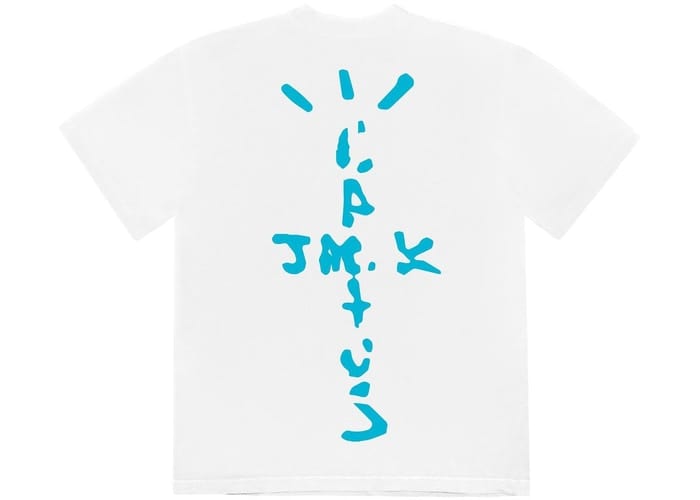 TRAVIS SCOTT X MCDONALD'S JACK SMILE T-SHIRT WHITE