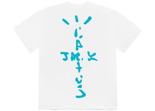 TRAVIS SCOTT X MCDONALD'S JACK SMILE T-SHIRT WHITE