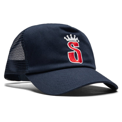 Trucker S Crown Cap - Navy