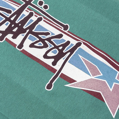 Two Star Pigment Dyed L/S Tee - Pine