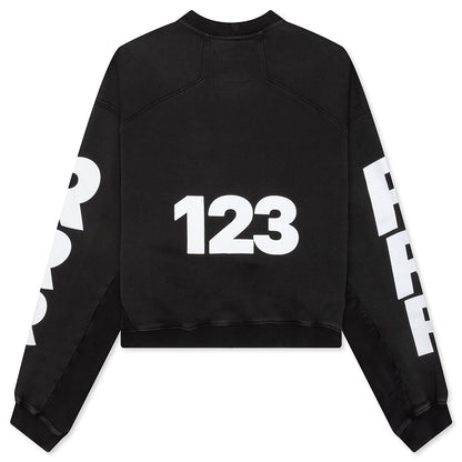 USO-123 CVA Crewneck - Mechanic Black