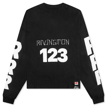 USO 123 Garden L/S Tee - Mechanic Black