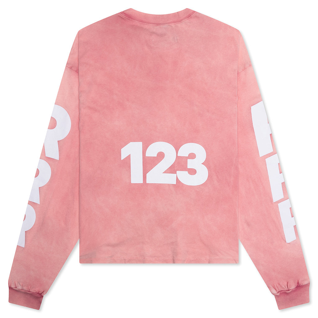 USO 123 Garden L/S Tee - Pink