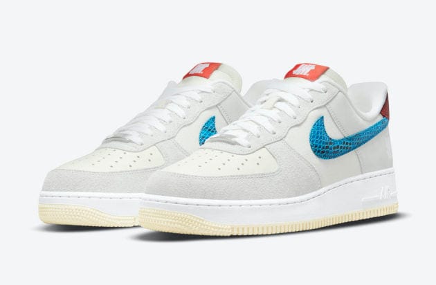 NIKE X UNDEFEATED AIR FORCE 1 LOW 5 ON IT