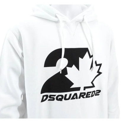 DSQUARED2 Maple Hoodie - White