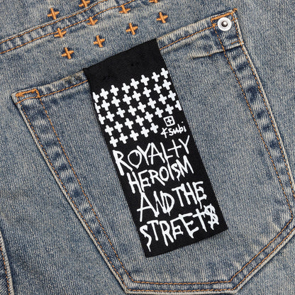 Van Winkle Stagelight Metalik Pants - Denim