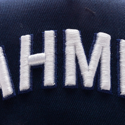 Varsity 'Nahmias' Trucker Hat - Azul Canvas
