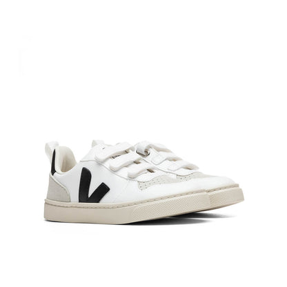 Kid Toddler V-10 Velcro - White/Black