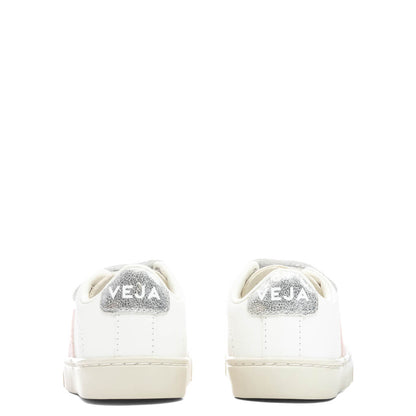 Kid's V-10 Esplar Velcro - Extra White/Petale/Silver