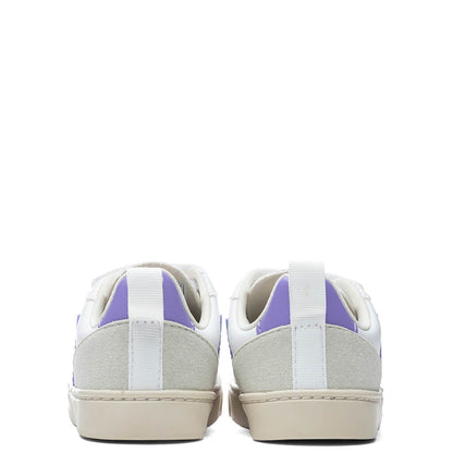 Kid's V-10 Velcro CWL - White/Lavande