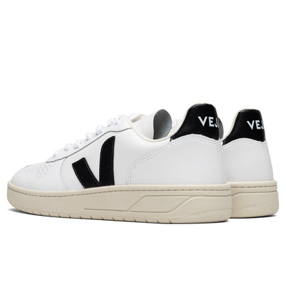 V-10 Leather - Extra White/Black