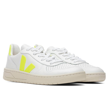 Women's V-10 - Extra White/Jaune Fluorescent