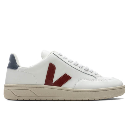 Women's V-12 - Extra White/Marsala Nautico