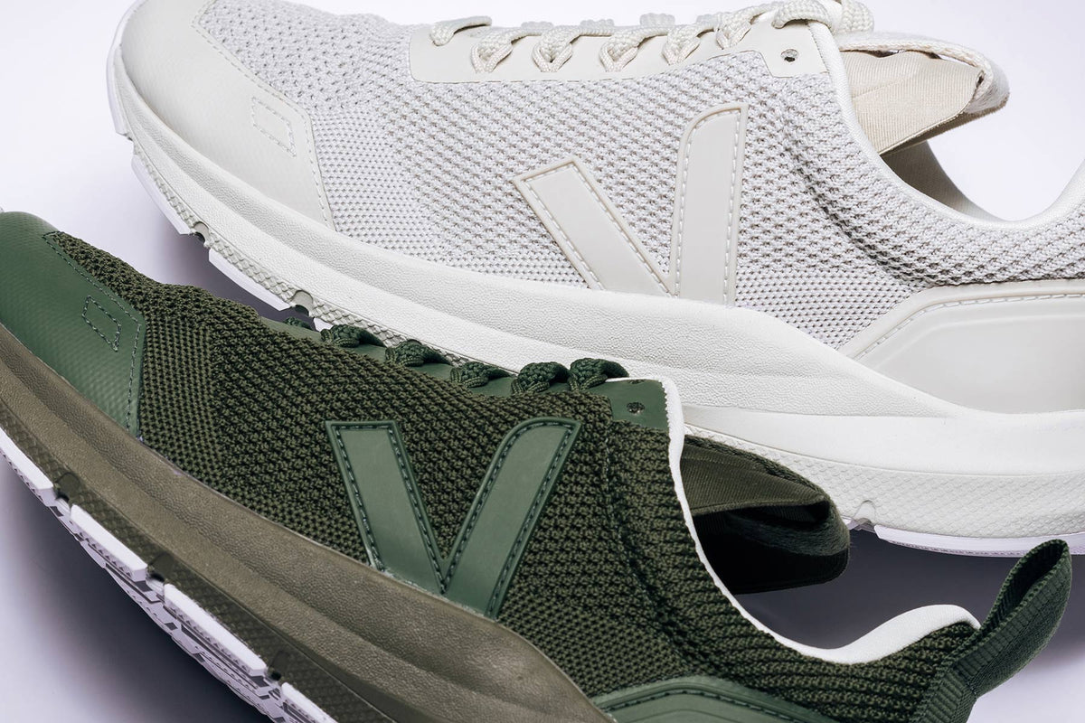 Veja x Rick Owens Performance Runner V-Knit - Pearl