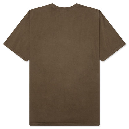 Venus Oval Pig. Dyed Tee - Brown