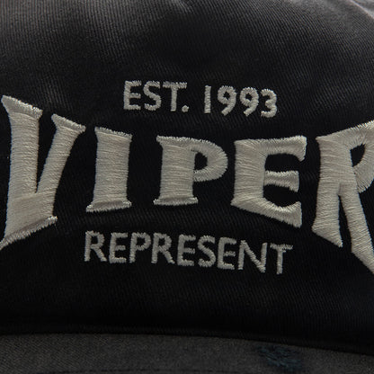 Represent x Viper Room x '47 Cap - Jet Black