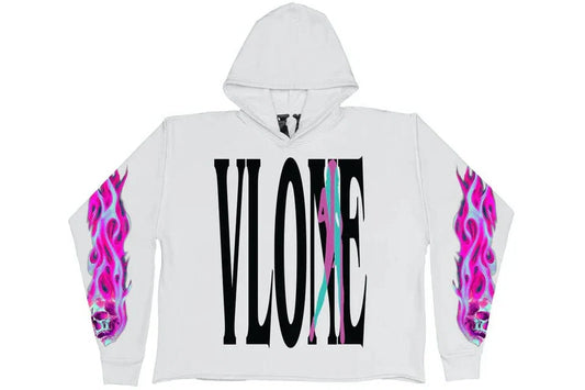 VLONE VICE HOODIE WHITE