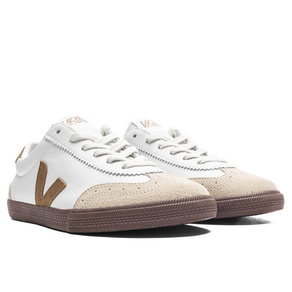 Volly O.T. Leather - White/Tent Bark
