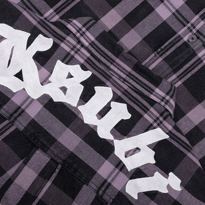Vulture Flannel L/S Shirt - Plum
